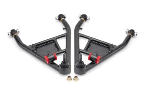 Chevrolet Corvette Control Arms - Rear - BMR Suspension - 15in Conversion Kit - Black Hammertone - `14-`19